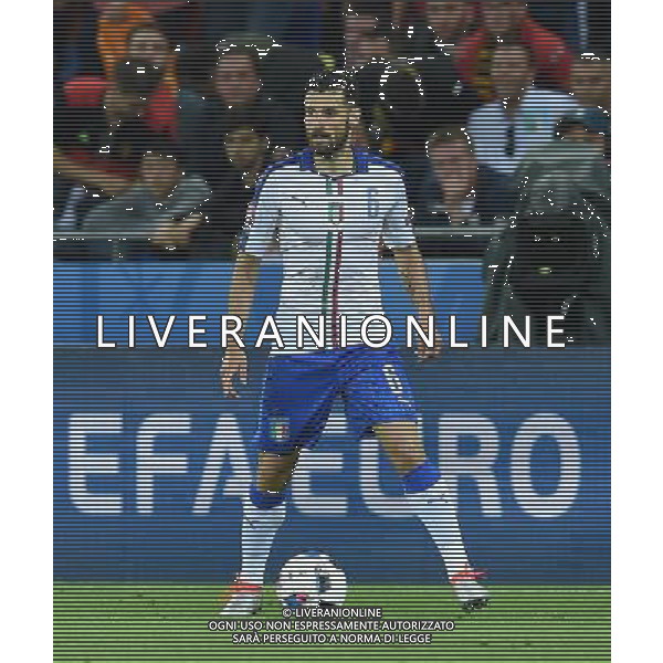 UEFA Francia EURO 2016 Final Tournament Group Stage E Lione - 13.06.2016 Belgio-Italia Nella Foto:Candreva Antonio /Ph.Vitez-Ag. Aldo Liverani