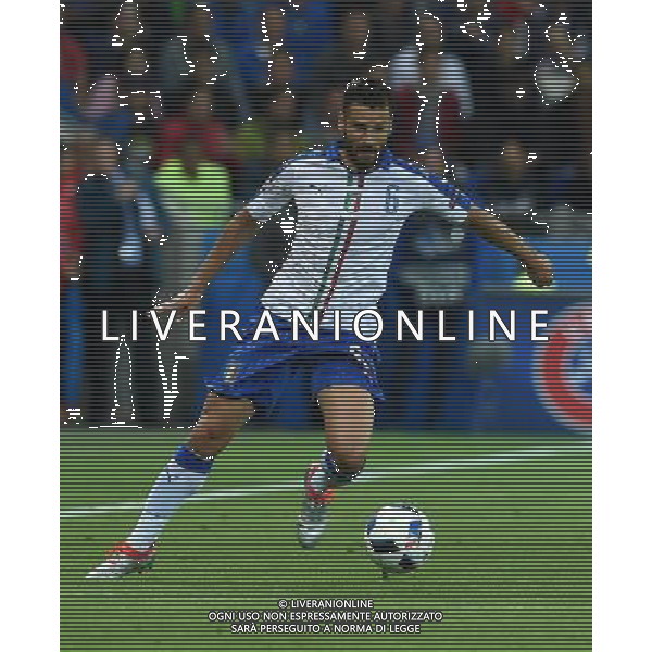 UEFA Francia EURO 2016 Final Tournament Group Stage E Lione - 13.06.2016 Belgio-Italia Nella Foto:Candreva Antonio /Ph.Vitez-Ag. Aldo Liverani