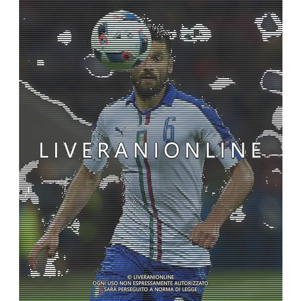 UEFA Francia EURO 2016 Final Tournament Group Stage E Lione - 13.06.2016 Belgio-Italia Nella Foto:Candreva Antonio /Ph.Vitez-Ag. Aldo Liverani