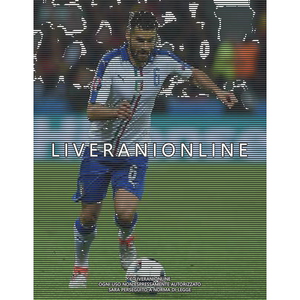 UEFA Francia EURO 2016 Final Tournament Group Stage E Lione - 13.06.2016 Belgio-Italia Nella Foto:Candreva Antonio /Ph.Vitez-Ag. Aldo Liverani