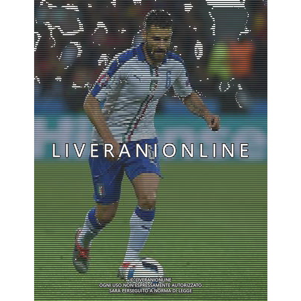 UEFA Francia EURO 2016 Final Tournament Group Stage E Lione - 13.06.2016 Belgio-Italia Nella Foto:Candreva Antonio /Ph.Vitez-Ag. Aldo Liverani