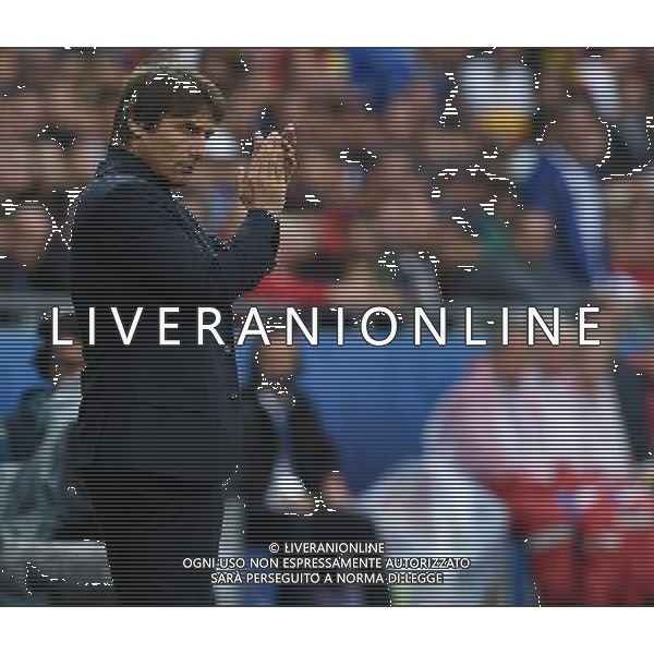 UEFA Francia EURO 2016 Final Tournament Group Stage E Lione - 13.06.2016 Belgio-Italia Nella Foto:Conte Antonio /Ph.Vitez-Ag. Aldo Liverani