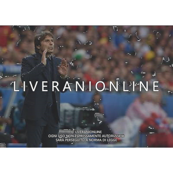 UEFA Francia EURO 2016 Final Tournament Group Stage E Lione - 13.06.2016 Belgio-Italia Nella Foto:Conte Antonio /Ph.Vitez-Ag. Aldo Liverani