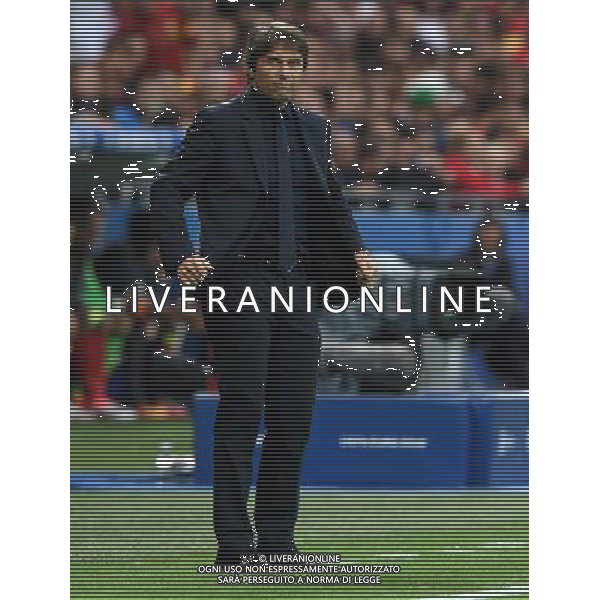 UEFA Francia EURO 2016 Final Tournament Group Stage E Lione - 13.06.2016 Belgio-Italia Nella Foto:Conte Antonio /Ph.Vitez-Ag. Aldo Liverani