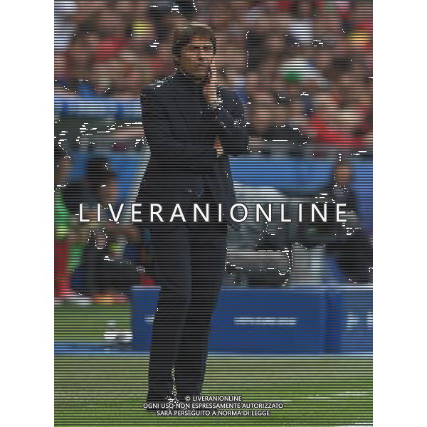 UEFA Francia EURO 2016 Final Tournament Group Stage E Lione - 13.06.2016 Belgio-Italia Nella Foto:Conte Antonio /Ph.Vitez-Ag. Aldo Liverani