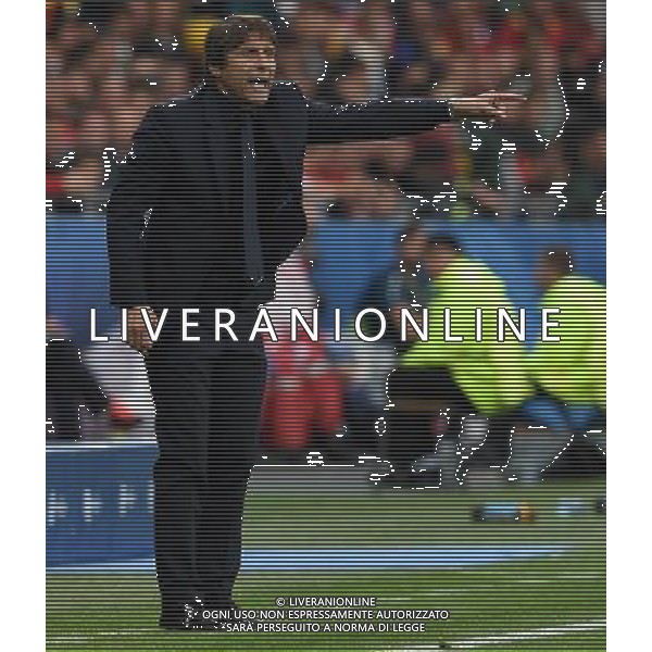 UEFA Francia EURO 2016 Final Tournament Group Stage E Lione - 13.06.2016 Belgio-Italia Nella Foto:Conte Antonio /Ph.Vitez-Ag. Aldo Liverani