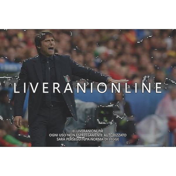 UEFA Francia EURO 2016 Final Tournament Group Stage E Lione - 13.06.2016 Belgio-Italia Nella Foto:Conte Antonio /Ph.Vitez-Ag. Aldo Liverani