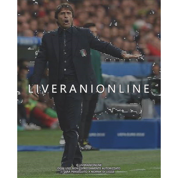 UEFA Francia EURO 2016 Final Tournament Group Stage E Lione - 13.06.2016 Belgio-Italia Nella Foto:Conte Antonio /Ph.Vitez-Ag. Aldo Liverani