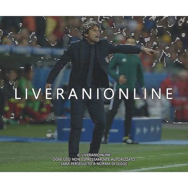 UEFA Francia EURO 2016 Final Tournament Group Stage E Lione - 13.06.2016 Belgio-Italia Nella Foto:Conte Antonio /Ph.Vitez-Ag. Aldo Liverani