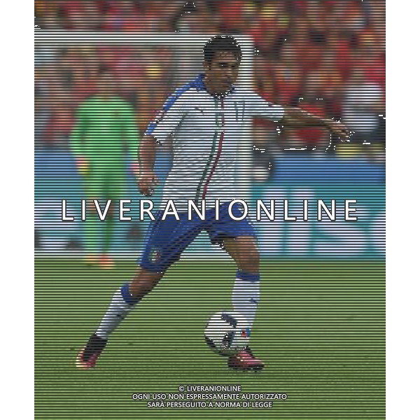 UEFA Francia EURO 2016 Final Tournament Group Stage E Lione - 13.06.2016 Belgio-Italia Nella Foto:Eder Citadin /Ph.Vitez-Ag. Aldo Liverani