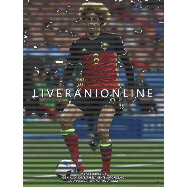 UEFA Francia EURO 2016 Final Tournament Group Stage E Lione - 13.06.2016 Belgio-Italia Nella Foto:Fellaini Marouane /Ph.Vitez-Ag. Aldo Liverani