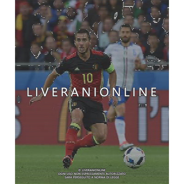 UEFA Francia EURO 2016 Final Tournament Group Stage E Lione - 13.06.2016 Belgio-Italia Nella Foto:Hazard Eden /Ph.Vitez-Ag. Aldo Liverani