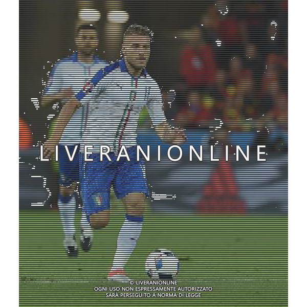 UEFA Francia EURO 2016 Final Tournament Group Stage E Lione - 13.06.2016 Belgio-Italia Nella Foto:Immobile Ciro /Ph.Vitez-Ag. Aldo Liverani