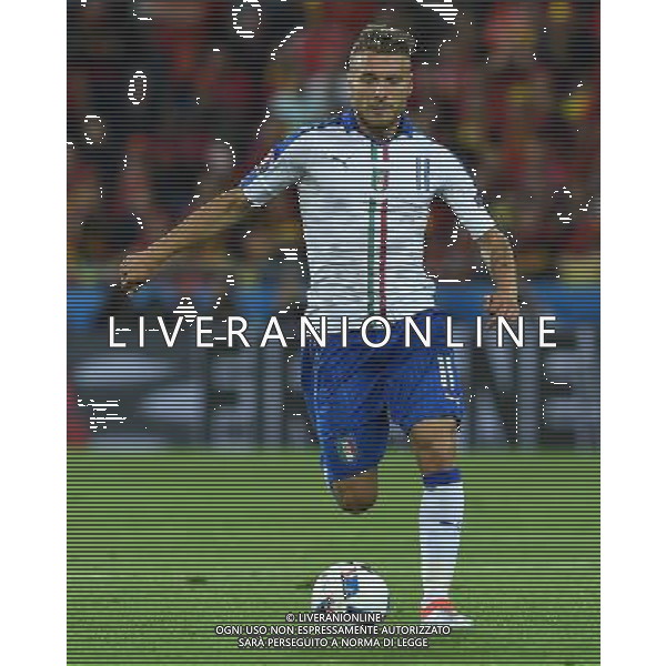 UEFA Francia EURO 2016 Final Tournament Group Stage E Lione - 13.06.2016 Belgio-Italia Nella Foto:Immobile Ciro /Ph.Vitez-Ag. Aldo Liverani