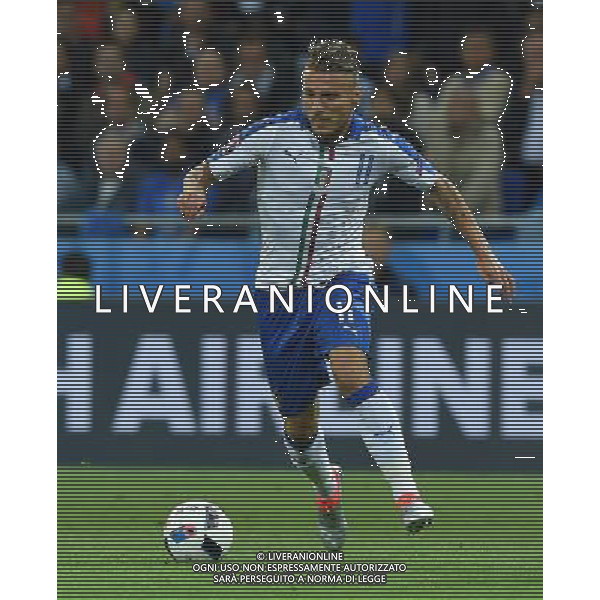 UEFA Francia EURO 2016 Final Tournament Group Stage E Lione - 13.06.2016 Belgio-Italia Nella Foto:Immobile Ciro /Ph.Vitez-Ag. Aldo Liverani