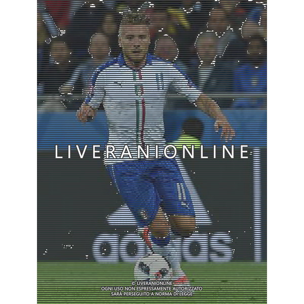 UEFA Francia EURO 2016 Final Tournament Group Stage E Lione - 13.06.2016 Belgio-Italia Nella Foto:Immobile Ciro /Ph.Vitez-Ag. Aldo Liverani