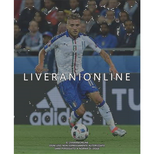 UEFA Francia EURO 2016 Final Tournament Group Stage E Lione - 13.06.2016 Belgio-Italia Nella Foto:Immobile Ciro /Ph.Vitez-Ag. Aldo Liverani