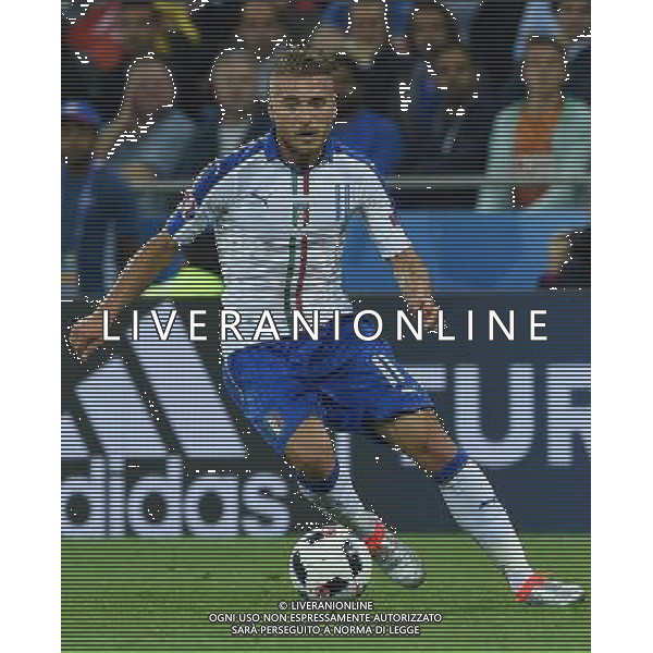UEFA Francia EURO 2016 Final Tournament Group Stage E Lione - 13.06.2016 Belgio-Italia Nella Foto:Immobile Ciro /Ph.Vitez-Ag. Aldo Liverani