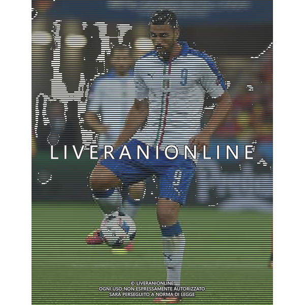UEFA Francia EURO 2016 Final Tournament Group Stage E Lione - 13.06.2016 Belgio-Italia Nella Foto:Pelle\' Graziano /Ph.Vitez-Ag. Aldo Liverani