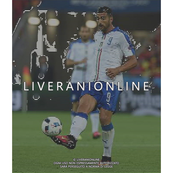UEFA Francia EURO 2016 Final Tournament Group Stage E Lione - 13.06.2016 Belgio-Italia Nella Foto:Pelle\' Graziano /Ph.Vitez-Ag. Aldo Liverani