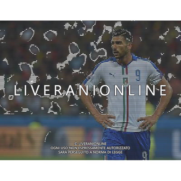 UEFA Francia EURO 2016 Final Tournament Group Stage E Lione - 13.06.2016 Belgio-Italia Nella Foto:Pelle\' Graziano /Ph.Vitez-Ag. Aldo Liverani
