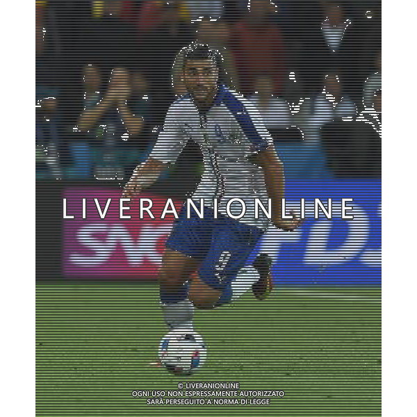 UEFA Francia EURO 2016 Final Tournament Group Stage E Lione - 13.06.2016 Belgio-Italia Nella Foto:Pelle\' Graziano /Ph.Vitez-Ag. Aldo Liverani