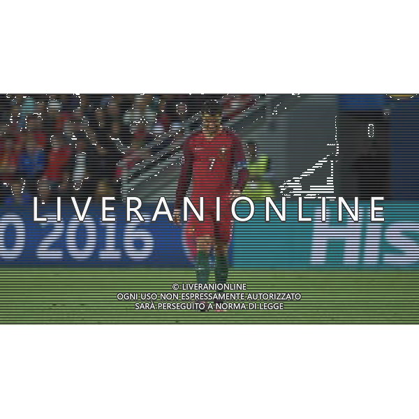 UEFA Francia EURO 2016 Final Tournament Group Stage F Saint-Etienne - 14.06.2016 Portogallo-Islanda Nella Foto:delusione ronaldo /Ph.Vitez-Ag. Aldo Liverani