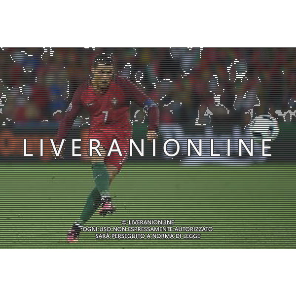 UEFA Francia EURO 2016 Final Tournament Group Stage F Saint-Etienne - 14.06.2016 Portogallo-Islanda Nella Foto:punizione di ronaldo /Ph.Vitez-Ag. Aldo Liverani
