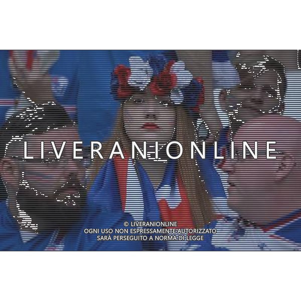 UEFA Francia EURO 2016 Final Tournament Group Stage F Saint-Etienne - 14.06.2016 Portogallo-Islanda Nella Foto:tifosi islanda /Ph.Vitez-Ag. Aldo Liverani