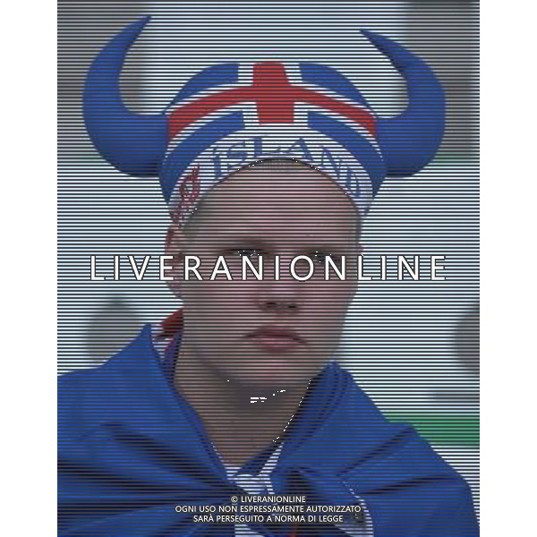 UEFA Francia EURO 2016 Final Tournament Group Stage F Saint-Etienne - 14.06.2016 Portogallo-Islanda Nella Foto:tifosi islanda /Ph.Vitez-Ag. Aldo Liverani