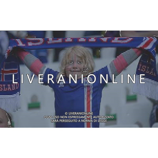 UEFA Francia EURO 2016 Final Tournament Group Stage F Saint-Etienne - 14.06.2016 Portogallo-Islanda Nella Foto:tifosi islanda /Ph.Vitez-Ag. Aldo Liverani