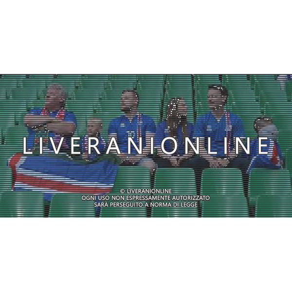 UEFA Francia EURO 2016 Final Tournament Group Stage F Saint-Etienne - 14.06.2016 Portogallo-Islanda Nella Foto:tifosi islanda /Ph.Vitez-Ag. Aldo Liverani