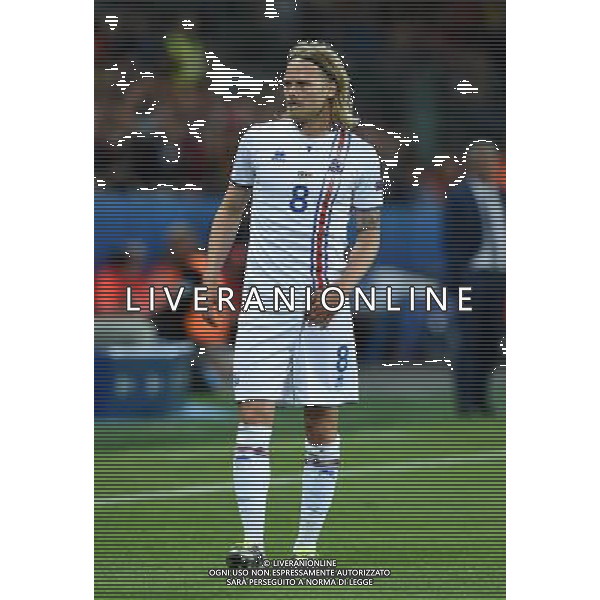 UEFA Francia EURO 2016 Final Tournament Group Stage F Saint-Etienne - 14.06.2016 Portogallo-Islanda Nella Foto:Bjarnason Birkir /Ph.Vitez-Ag. Aldo Liverani
