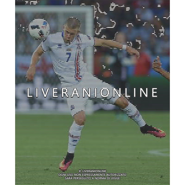 UEFA Francia EURO 2016 Final Tournament Group Stage F Saint-Etienne - 14.06.2016 Portogallo-Islanda Nella Foto:Gudmundsson Johann /Ph.Vitez-Ag. Aldo Liverani