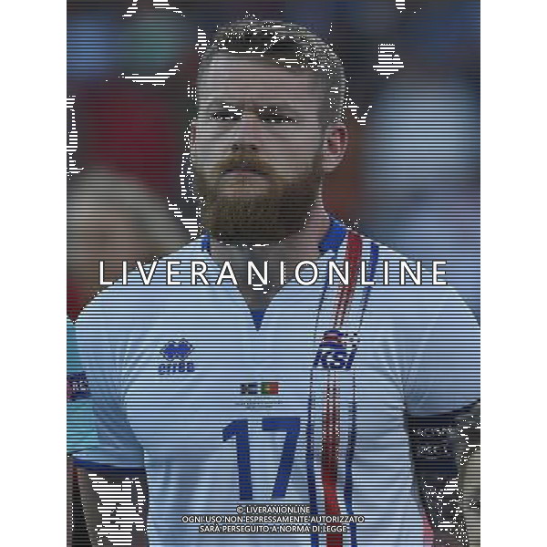 UEFA Francia EURO 2016 Final Tournament Group Stage F Saint-Etienne - 14.06.2016 Portogallo-Islanda Nella Foto:Gunnarsson Aron /Ph.Vitez-Ag. Aldo Liverani