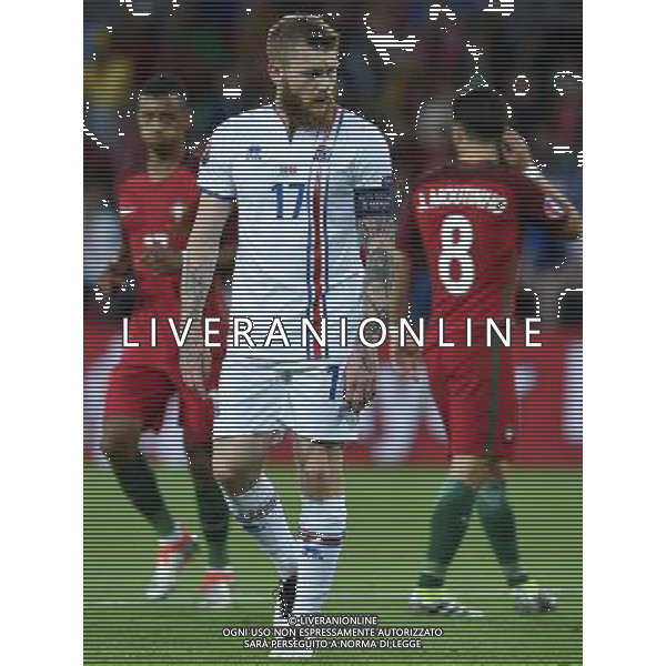 UEFA Francia EURO 2016 Final Tournament Group Stage F Saint-Etienne - 14.06.2016 Portogallo-Islanda Nella Foto:Gunnarsson Aron /Ph.Vitez-Ag. Aldo Liverani