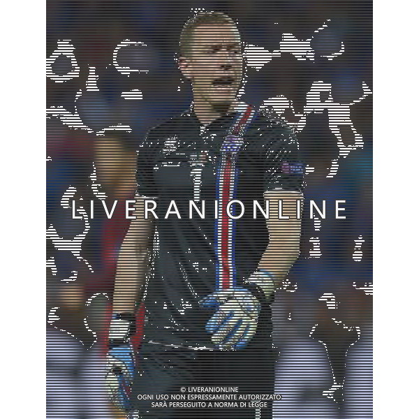 UEFA Francia EURO 2016 Final Tournament Group Stage F Saint-Etienne - 14.06.2016 Portogallo-Islanda Nella Foto:Halldorsson Hannes /Ph.Vitez-Ag. Aldo Liverani