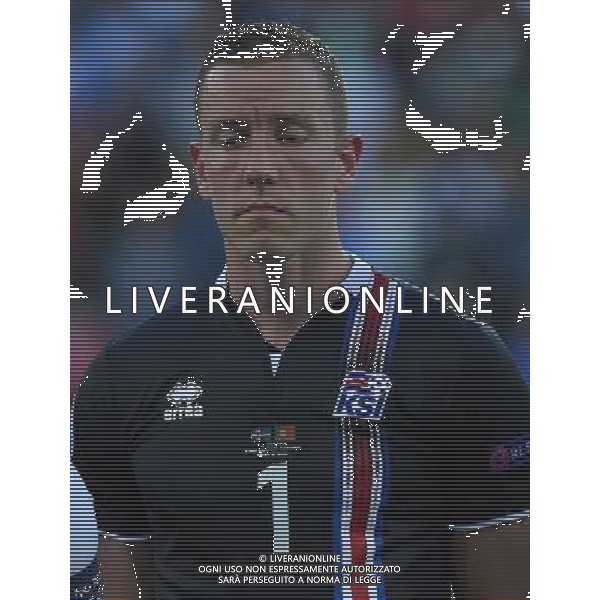 UEFA Francia EURO 2016 Final Tournament Group Stage F Saint-Etienne - 14.06.2016 Portogallo-Islanda Nella Foto:Halldorsson Hannes /Ph.Vitez-Ag. Aldo Liverani