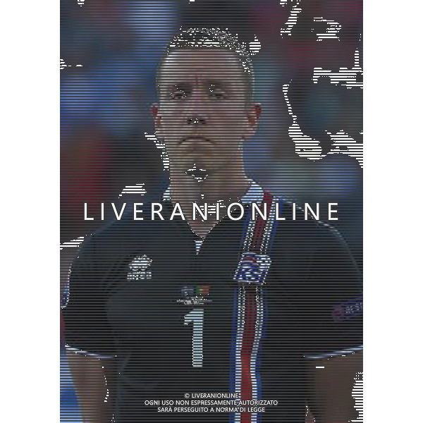 UEFA Francia EURO 2016 Final Tournament Group Stage F Saint-Etienne - 14.06.2016 Portogallo-Islanda Nella Foto:Halldorsson Hannes /Ph.Vitez-Ag. Aldo Liverani