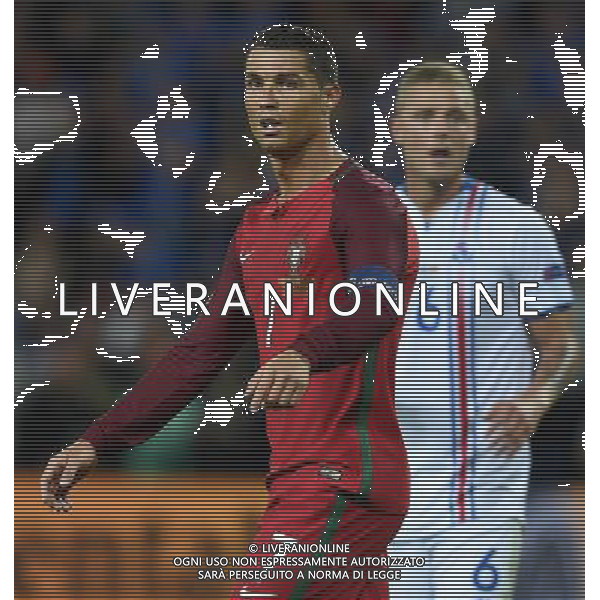 UEFA Francia EURO 2016 Final Tournament Group Stage F Saint-Etienne - 14.06.2016 Portogallo-Islanda Nella Foto:Cristiano Ronaldo /Ph.Vitez-Ag. Aldo Liverani