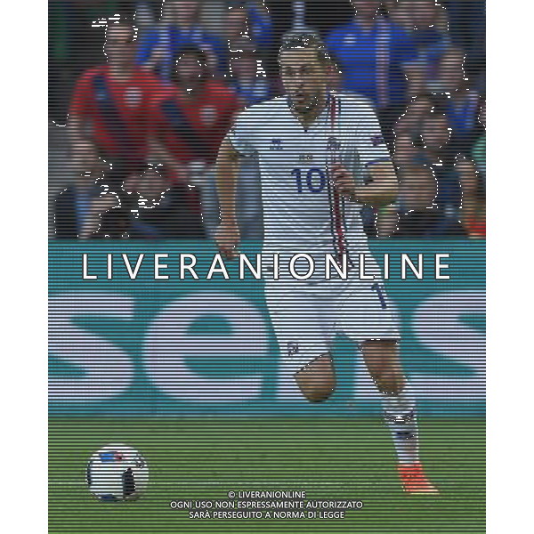 UEFA Francia EURO 2016 Final Tournament Group Stage F Saint-Etienne - 14.06.2016 Portogallo-Islanda Nella Foto:Sigurdsson Gylfi /Ph.Vitez-Ag. Aldo Liverani