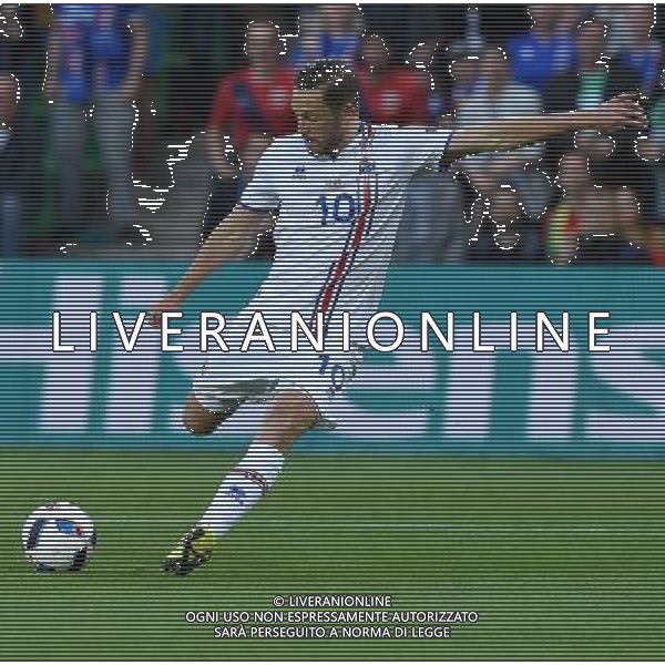 UEFA Francia EURO 2016 Final Tournament Group Stage F Saint-Etienne - 14.06.2016 Portogallo-Islanda Nella Foto:Sigurdsson Gylfi /Ph.Vitez-Ag. Aldo Liverani