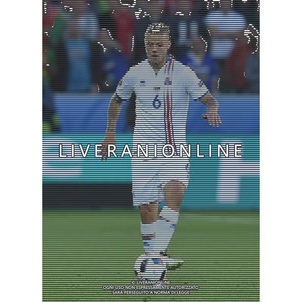 UEFA Francia EURO 2016 Final Tournament Group Stage F Saint-Etienne - 14.06.2016 Portogallo-Islanda Nella Foto:Sigurdsson Ragnar /Ph.Vitez-Ag. Aldo Liverani