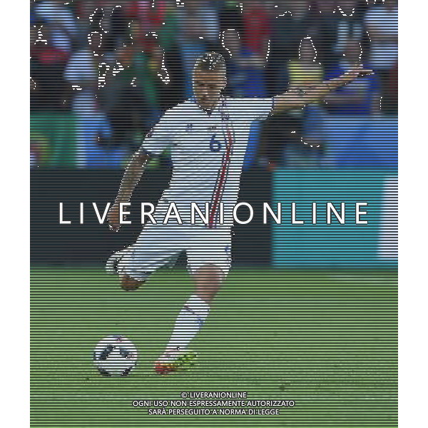 UEFA Francia EURO 2016 Final Tournament Group Stage F Saint-Etienne - 14.06.2016 Portogallo-Islanda Nella Foto:Sigurdsson Ragnar /Ph.Vitez-Ag. Aldo Liverani