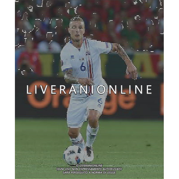 UEFA Francia EURO 2016 Final Tournament Group Stage F Saint-Etienne - 14.06.2016 Portogallo-Islanda Nella Foto:Sigurdsson Ragnar /Ph.Vitez-Ag. Aldo Liverani