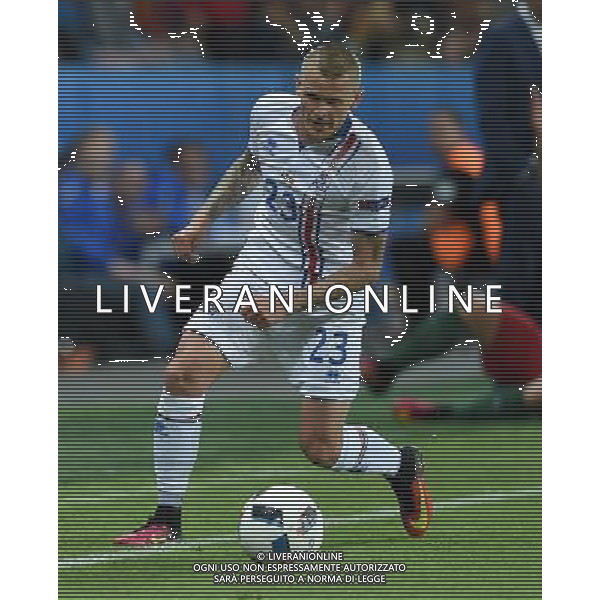 UEFA Francia EURO 2016 Final Tournament Group Stage F Saint-Etienne - 14.06.2016 Portogallo-Islanda Nella Foto:Skulason Ari /Ph.Vitez-Ag. Aldo Liverani