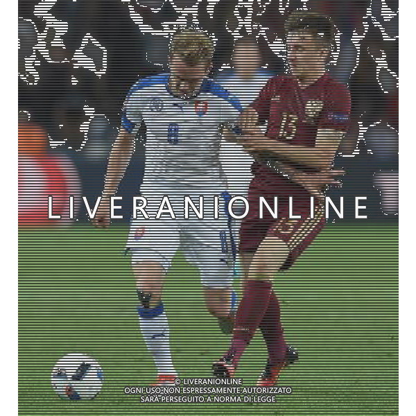 UEFA Francia EURO 2016 Final Tournament Group Stage B Lille - 15.06.2016 Russia-Slovacchia Nella Foto:duda-golovin /Ph.Vitez-Ag. Aldo Liverani