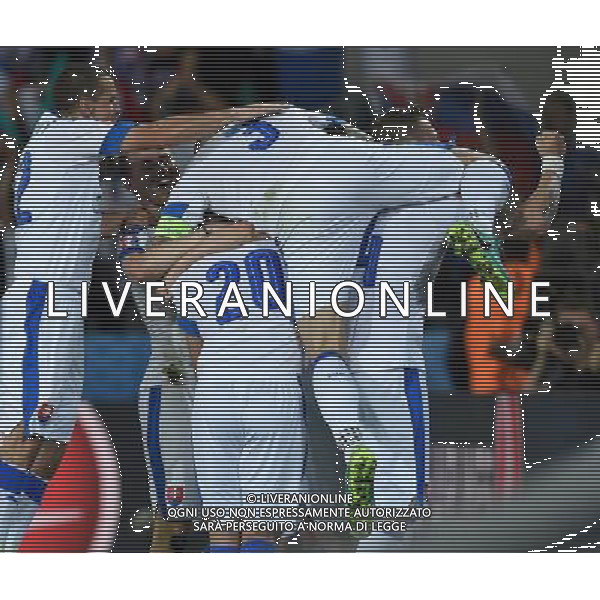 UEFA Francia EURO 2016 Final Tournament Group Stage B Lille - 15.06.2016 Russia-Slovacchia Nella Foto: marek hamsik esultanza dopo il gol /Ph.Vitez-Ag. Aldo Liverani