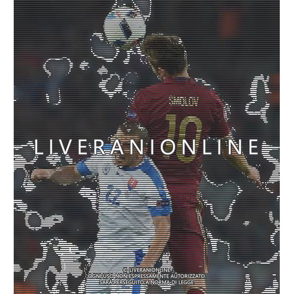 UEFA Francia EURO 2016 Final Tournament Group Stage B Lille - 15.06.2016 Russia-Slovacchia Nella Foto:smolov-pecovsky /Ph.Vitez-Ag. Aldo Liverani