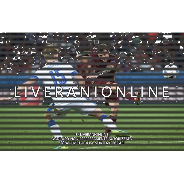 UEFA Francia EURO 2016 Final Tournament Group Stage B Lille - 15.06.2016 Russia-Slovacchia Nella Foto:mamaev prova il tiro /Ph.Vitez-Ag. Aldo Liverani